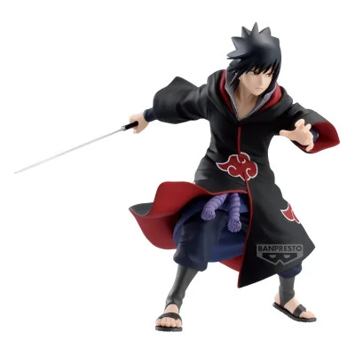 Banpresto - Naruto Shippuden Vibration Stars Uchiha Sasuke IV 15cm W121 - arrivage mars 2025 -