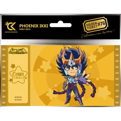 Cartoon Kingdom - Saint Seiya Golden Ticket Chibi Phoenix Ikki x5 -