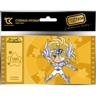 Cartoon Kingdom - Saint Seiya Golden Ticket Chibi Hyoga x5 -