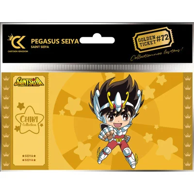 Cartoon Kingdom - Saint Seiya Golden Ticket Chibi Seiya x5 -www.lsj-collector.fr