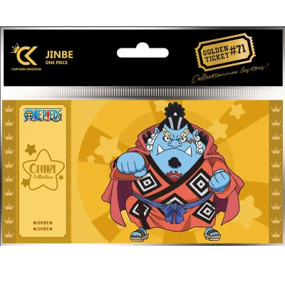 Cartoon Kingdom - One Piece Golden Ticket Chibi Jinbe x5 -www.lsj-collector.fr