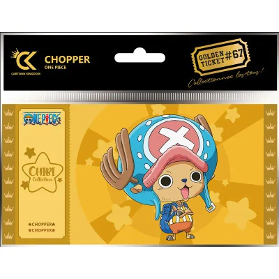 Cartoon Kingdom - One Piece Golden Ticket Chibi Chopper x5 -