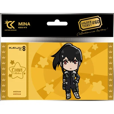 Cartoon Kingdom - Kaiju N°8 Golden Ticket Chibi Mina x5 -www.lsj-collector.fr