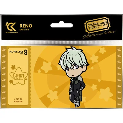 Cartoon Kingdom - Kaiju N°8 Golden Ticket Chibi Reno x5 -www.lsj-collector.fr