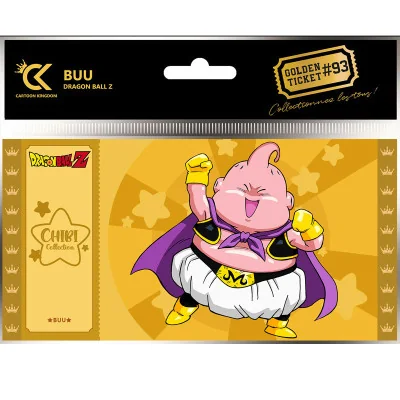 Cartoon Kingdom - DBZ Dragon Ball Z Golden Ticket Chibi Buu x5 -