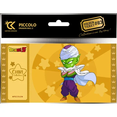 Cartoon Kingdom - DBZ Dragon Ball Z Golden Ticket Chibi Piccolo x5 -www.lsj-collector.fr