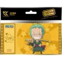 Cartoon Kingdom - One Piece Golden Ticket Chibi Zoro x5 -www.lsj-collector.fr