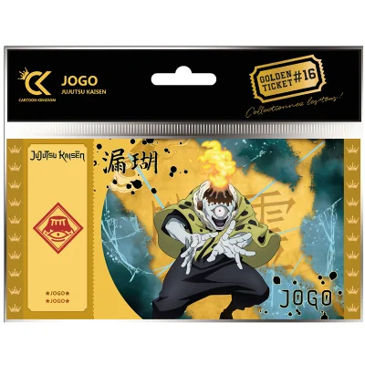 Cartoon Kingdom - Jujutsu Kaisen Golden ticket V2 Jogo X10 -www.lsj-collector.fr