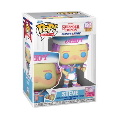 Funko - Stranger Things Pop Steve Scoops Ahoy - arrivage août 2024 -