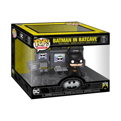 Funko - Dc Pop Moments Batman 85Th Anniv Batman In Batcave - arrivage août 2024 -