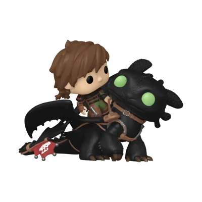 Funko - How To Train Your Dragon Pop Rides Hiccup & Toothless - arrivage août 2024 -