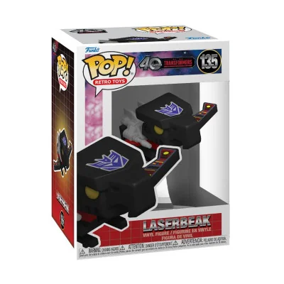 Funko - Transformers Retro Toys Pop Laserbeak + Chase - arrivage août 2024 -