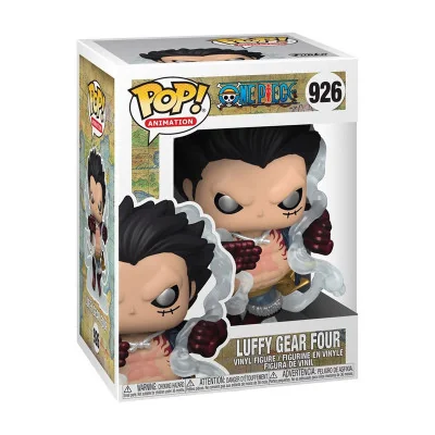 Funko - One Piece Pop Luffy Gear 4 Metallic Exclu -