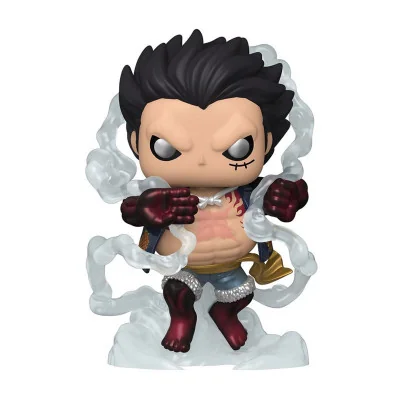 Funko - One Piece Pop Luffy Gear 4 Metallic Exclu -