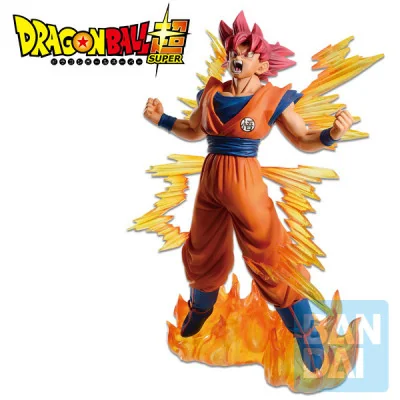 Banpresto - DBZ Ichibansho Super Saiyan God Son Goku Rose 20cm - arrivage août 2024 -www.lsj-collector.fr