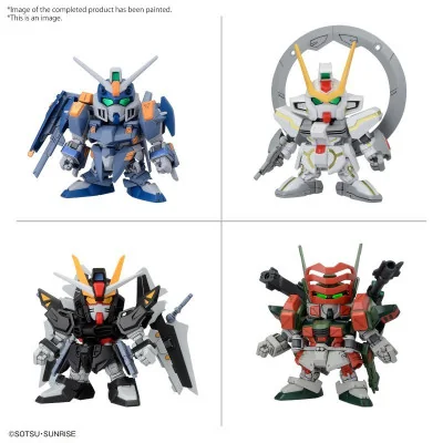 Bandai Hobby - Gundam Gunpla SD BB Senshi C.E.73 Stargazer Set 4pcs - arrivage février 2025 -