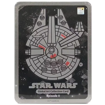 CARD FUN - Star Wars Cardfun Deluxe Edition Boite 4 Boosters 10 Cartes -www.lsj-collector.fr