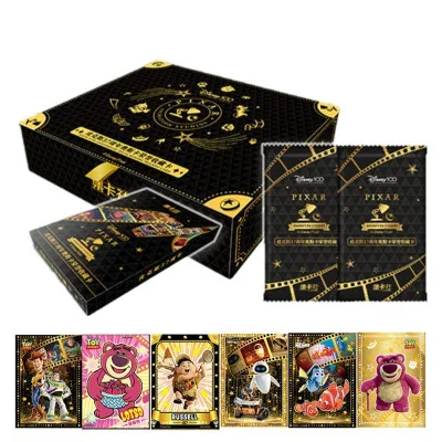 CARD FUN - Disney Cardfun Pixar 37Th Anniv Oscar Edition Boite 10 Boosters 2 Cartes + 1 Bonus -