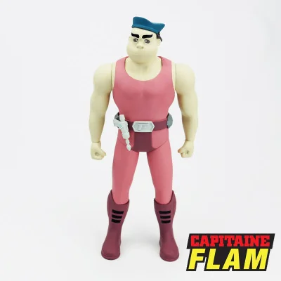 HL Pro - Capitaine Flam Figurine Mala 20cm Boite FR - arrivage novembre 2024 -www.lsj-collector.fr