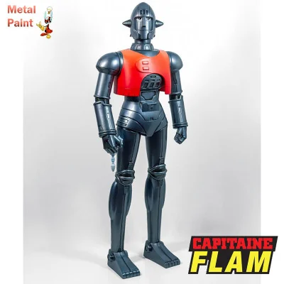 HL Pro - Capitaine Flam Figurine Crag Metallic Paint Exclu 25cm Boite FR - arrivage novembre 2024 -