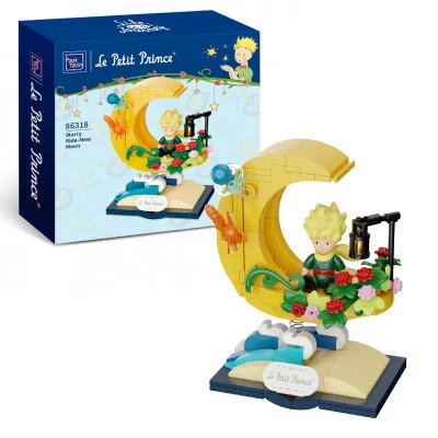 PANTASY - Le Petit Prince Pantasy Skatekart Series Starry Ride New Moon 13,4 cm Set A Construire - arrivage janvier 2025 -www.l