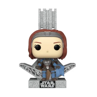 Funko - SW Star Wars Mandalorian Pop Deluxe S9 Bo Katan Throne -