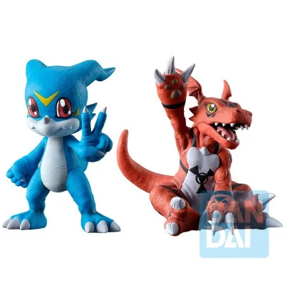 Banpresto - Digimon Ichibansho Figure Veemon & Guilmon 7cm - arrivage mars 2025 -