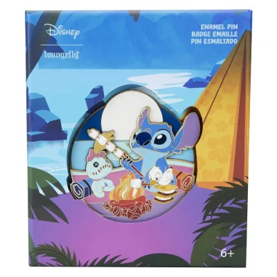 Loungefly - Disney Loungefly Pins Collector Box Stitch Camping Cuties -