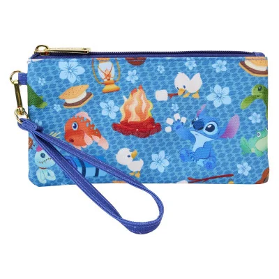 Loungefly - Disney Loungefly Pochette Nylon Stitch Camping Cuties -www.lsj-collector.fr