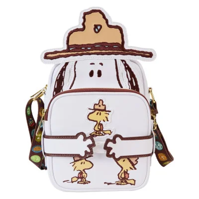 Loungefly - Peanuts Snoopy Loungefly Sacoche Pochette Detachable Snoopy Beagle Scout -