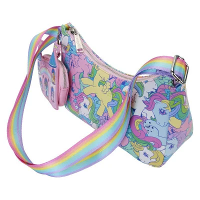 Loungefly - My Little Pony Loungefly Sac A Main Large Aop Baguette -