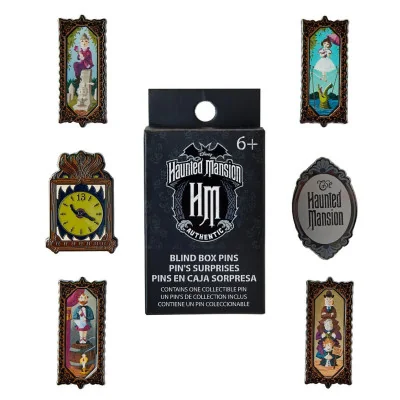 Loungefly - Disney Loungefly Mystery Box Pins Haunted Mansion Paiting Asst 12pcs -www.lsj-collector.fr