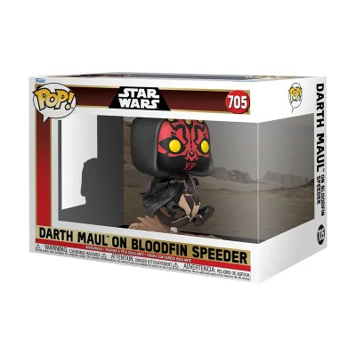 Funko - Star Wars Pop Rides Darth Maul On Bloodfin -