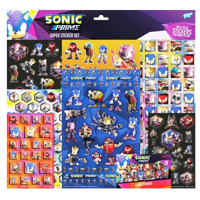 TOTUM - Sonic Prime Stickers Super Set - arrivage août 2024 -