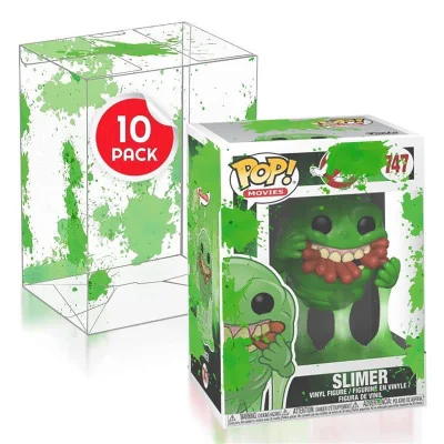 EVORETRO - Evoretro Etui de Protection 0,40mm Pour Funko Pop Green Splatter X10pcs - arrivage août 2024 -www.lsj-collector.fr