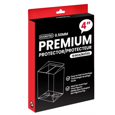 EVORETRO - Evoretro Etui de Protection Premium 0,50mm Pour Funko Pop 10cm X10pcs - arrivage août 2024 -www.lsj-collector.fr