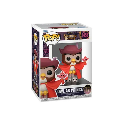 Funko - Disney Pop Sleeping Beauty 65Th Owl As Prince -