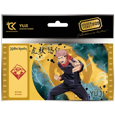 Cartoon Kingdom - Jujutsu Kaisen Golden ticket V2 Yuji X10 -