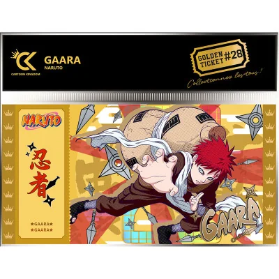 Cartoon Kingdom - Naruto Golden Ticket V2 Gaara -www.lsj-collector.fr