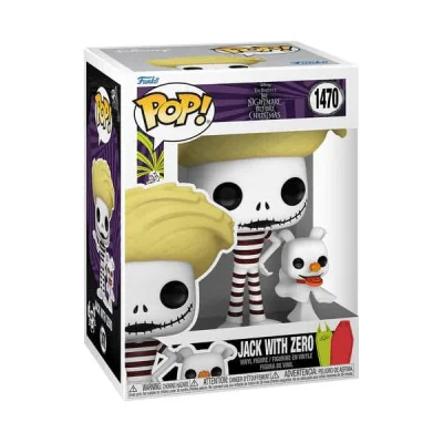 Funko - Disney Pop NBX Nightmare Before Christmas Jack & Zero Beach - arrivage août 2024 -