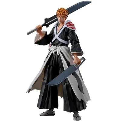 TAMASHII NATIONS - Bleach SH Figuarts Ichigo Kurosaki Dual Zangetsu Ver. 15,5cm - arrivage janvier 2025 -www.lsj-collector.fr