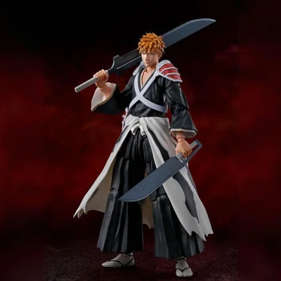 TAMASHII NATIONS - Bleach SH Figuarts Ichigo Kurosaki Dual Zangetsu Ver. 15,5cm - arrivage janvier 2025 -