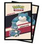 ULTRAPRO - Pokemon Ultrapro Snorlax & Munchlax Deck Protector Sleeves Paquet De 65Pcs -