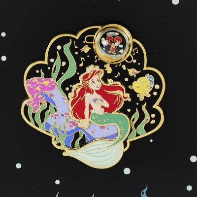 Loungefly - Disney Loungefly Pins Collector Little Mermaid Petite Sirene 35Th Anniv -