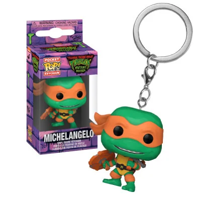 Funko - TMNT Tortues Ninja Mutant Mayhem Pocket Pop Michelangeo -www.lsj-collector.fr