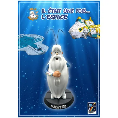 CFR Studios - Maestro Statue Resine 29cm Il etait une fois l'espace - Edition Costume Bleu 100Ex -