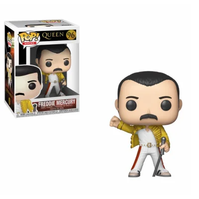 Funko - Rocks Pop Queen Freddie Mercury Wembley 1986 -www.lsj-collector.fr