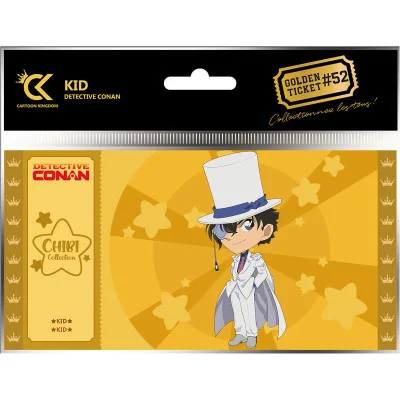 Cartoon Kingdom - Detective Conan Golden Ticket Chibi Kid X10 -www.lsj-collector.fr