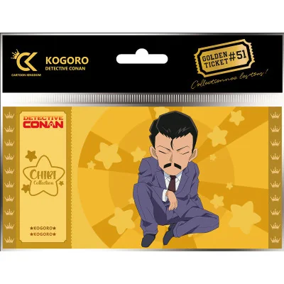 Cartoon Kingdom - Detective Conan Golden Ticket Chibi Kogoro X10 -