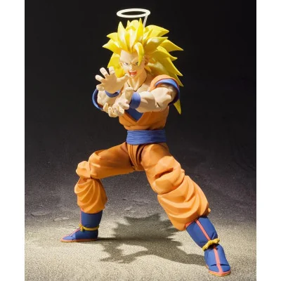 TAMASHII NATIONS - DBZ Super SH Figuarts Son Goku Super Saiyan 3 15,5cm - arrivage février 2025 -www.lsj-collector.fr